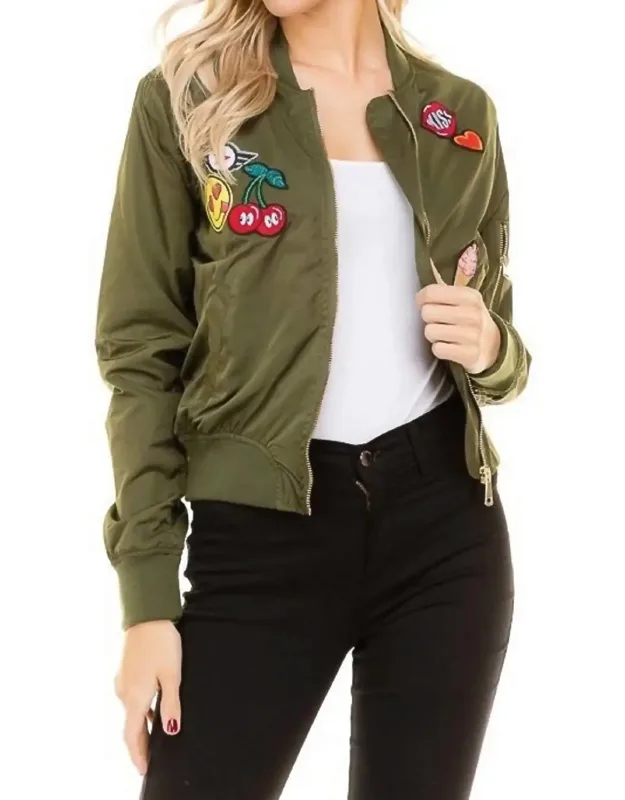 Bomber Patch Jacket