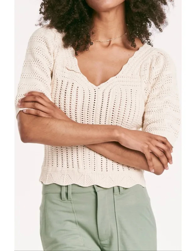 Lilibet Top Vintage Crochet