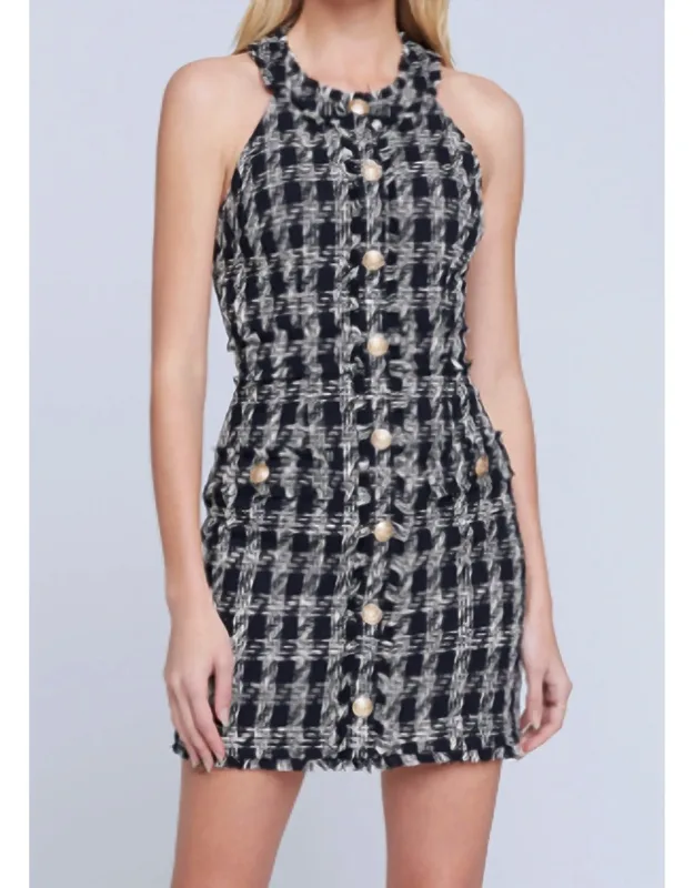 Tweed Mini Dress