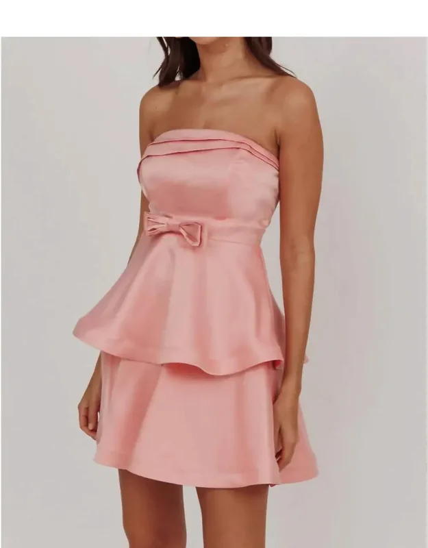Rylee Satin Mini Dress
