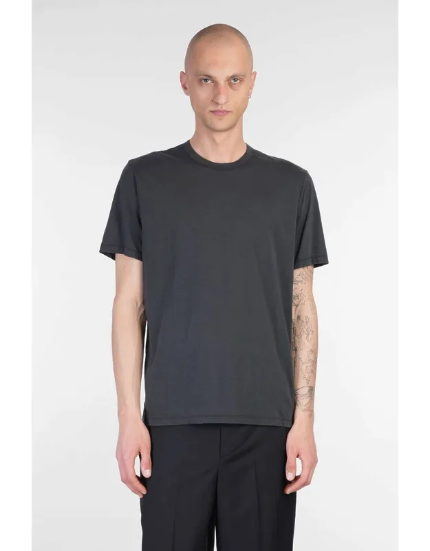 T-shirt With Round Neck And Short Sleeves