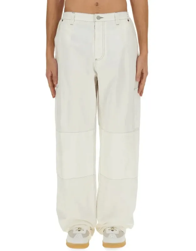Cotton Canvas Pants