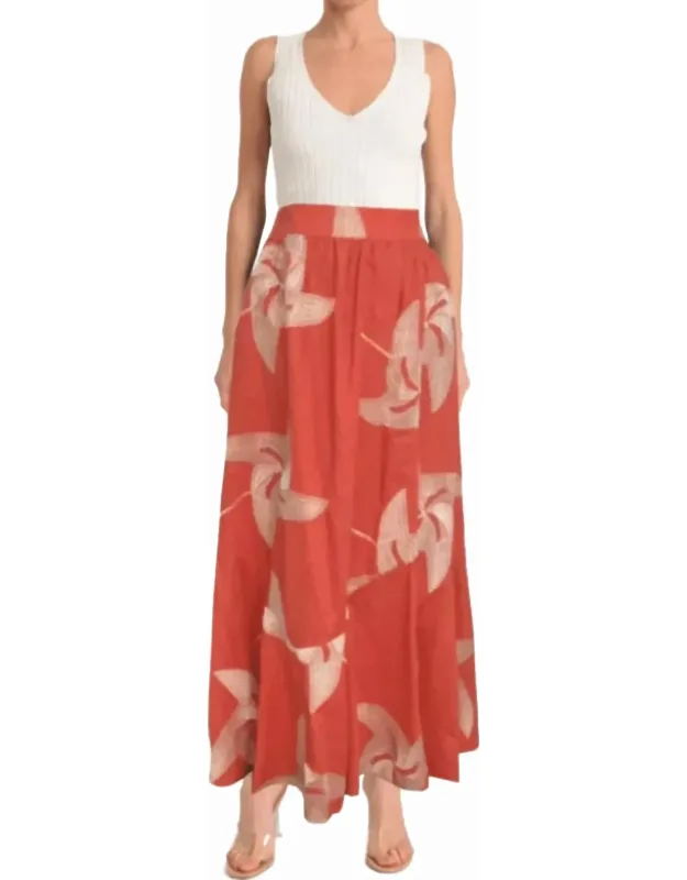 Embroidered Skirt