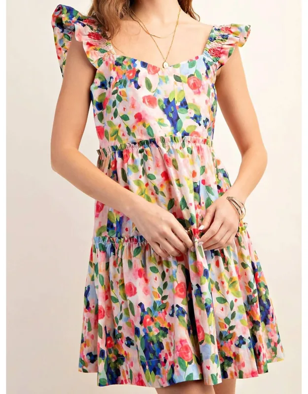 Floral Print Dress