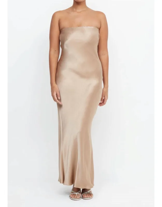 Moon Dance Strapless Maxi Dress