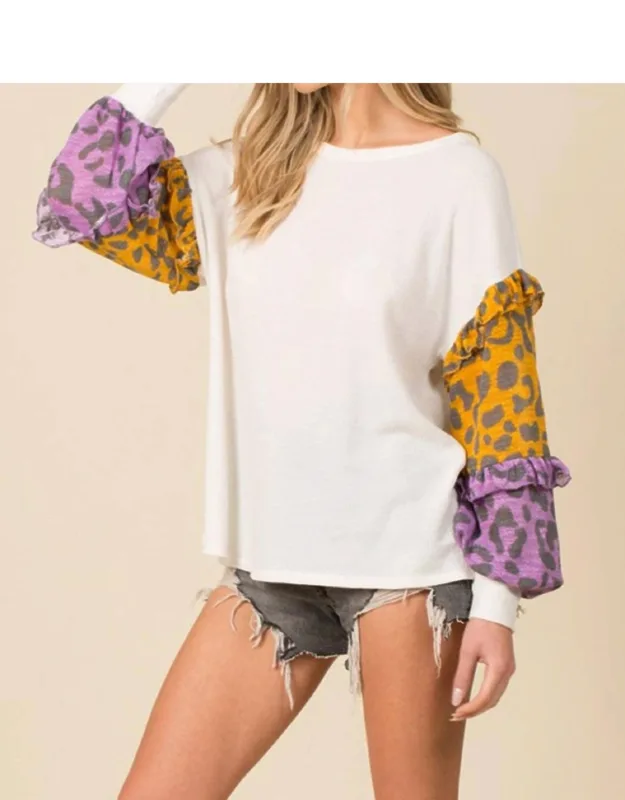 Leopard Top