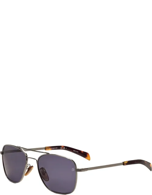 55mm Ruthenium Sunglasses
