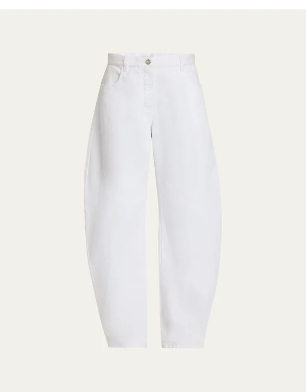 Rounded High-rise Jeans
