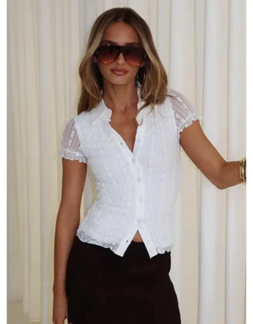 Melaniya Button Up Top