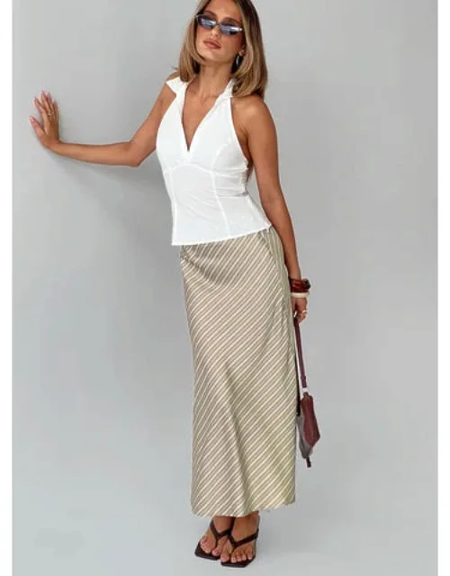 Mixed Signals Midi Skirt