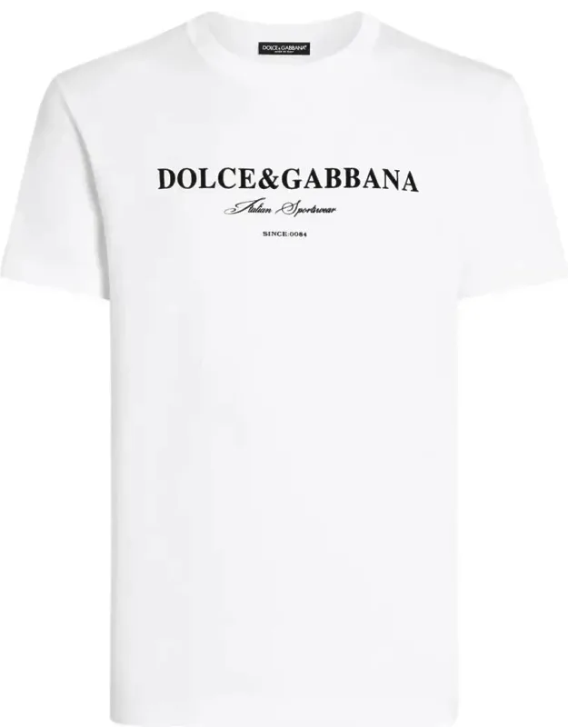 Cotton T-shirt With Print And Clothing