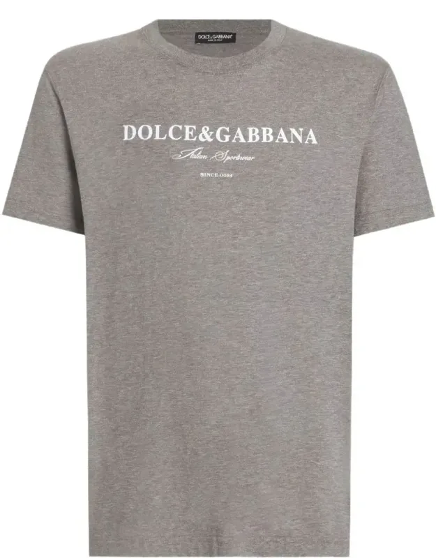 Cotton T-shirt With Print