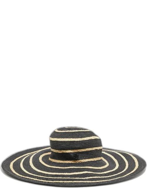 Striped Straw Hat