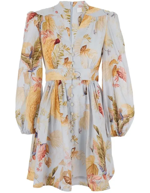 Ascension Plunge Mini Dress