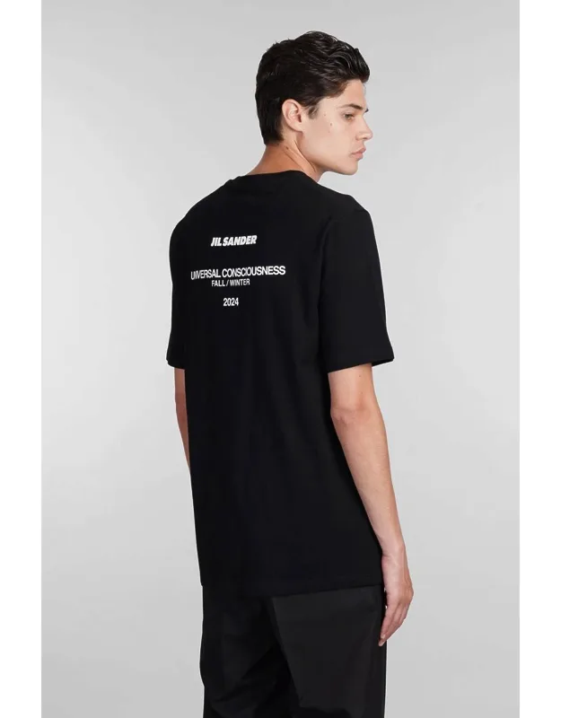 T-shirt With Round Neck And Short Sleeves