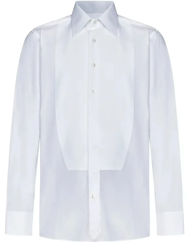 Shirt Front Button Closure, Long Sleeves