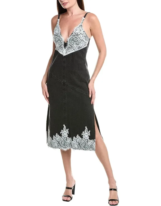 Denim Slip Dress
