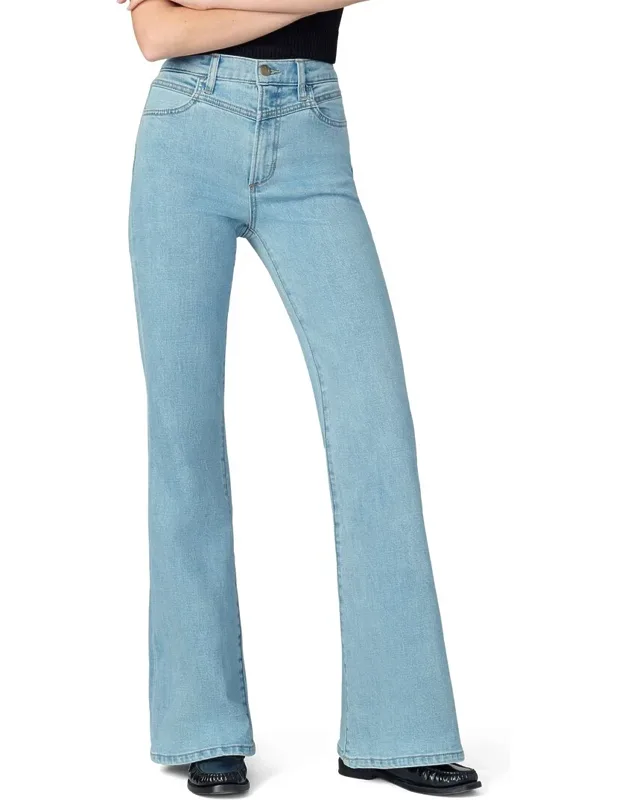 High Rise Petite Flare Jeans