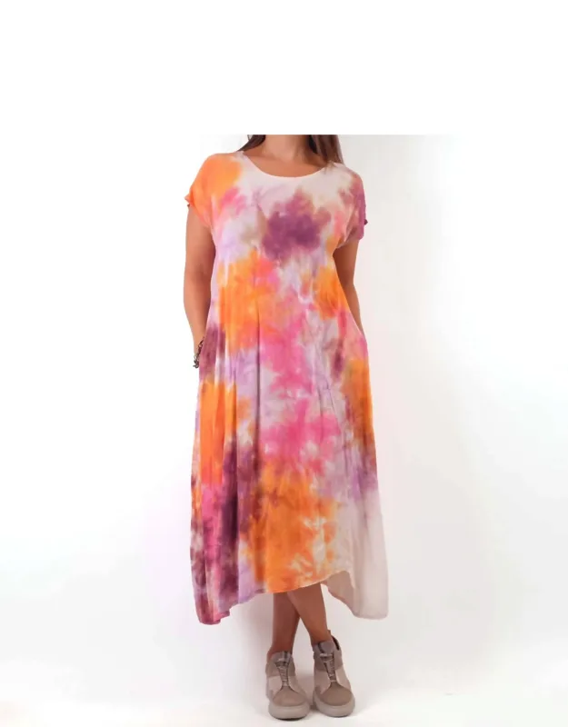 Fontana Short Sleeve Midi Dress