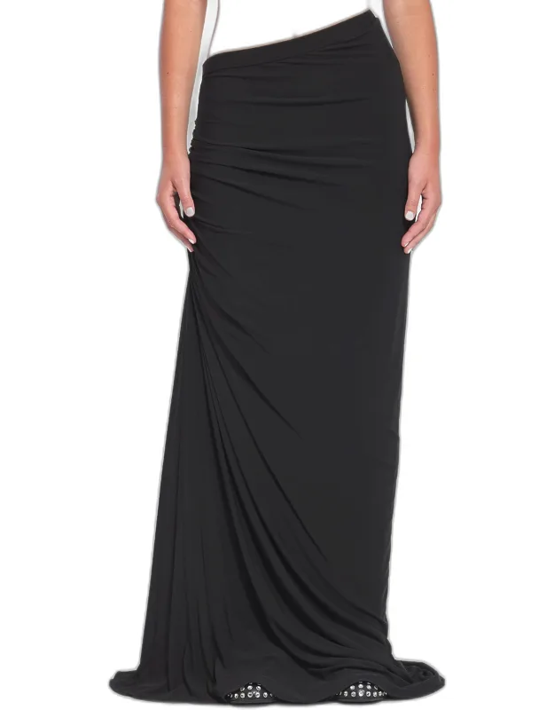 Draped Jersey Dress