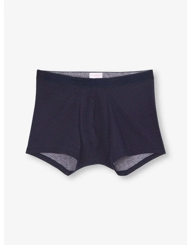 Boxer Briefs Cotton Micro Dot Print