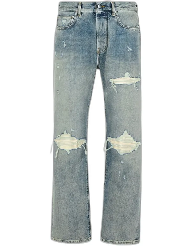 Light Blue Cotton Jeans