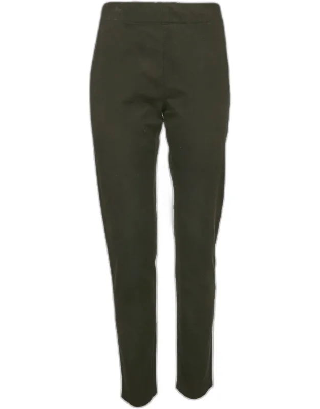 Stretch Gabardine Ankle Length Trousers