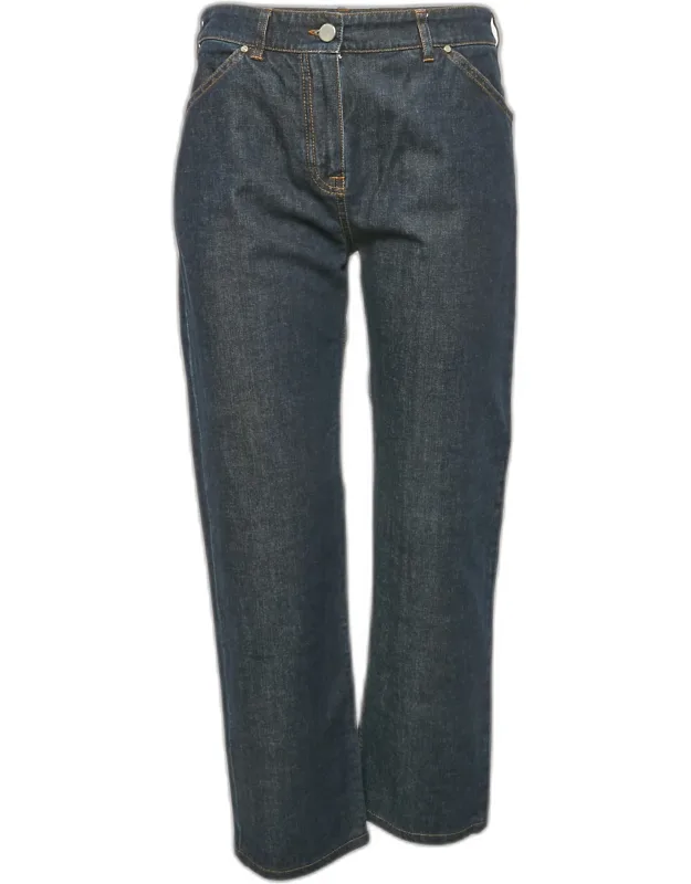 Denim Straight Leg Jeans