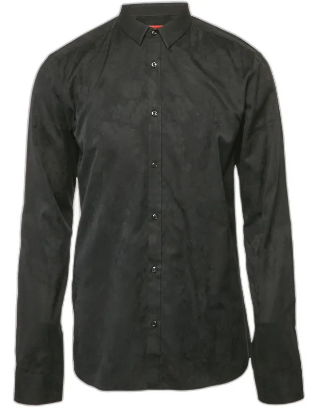 Patterned Cotton Extra Slim Fit Shirt