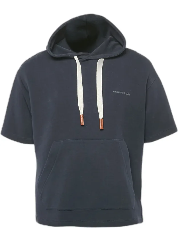 Jersey Short Sleeve Hoodie