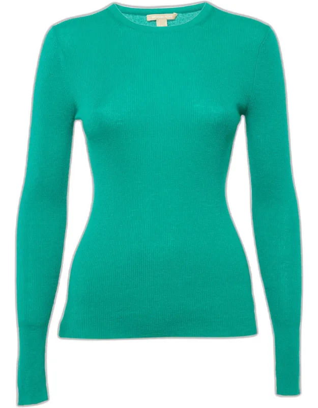 Rib Knit Cashmere Sweater