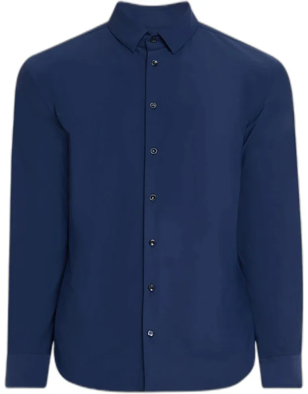 Nylon-stretch Slim Sport Shirt