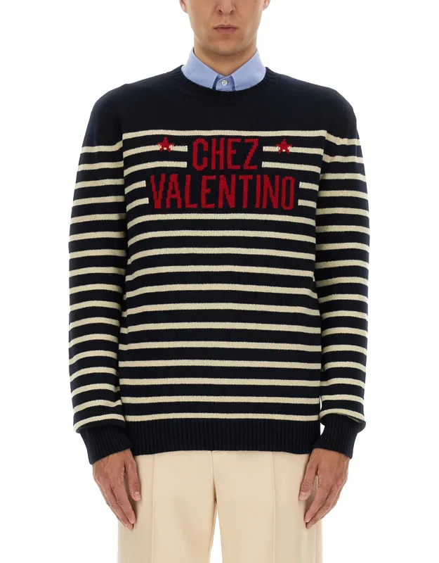 "chez Valentine" Wool Sweater