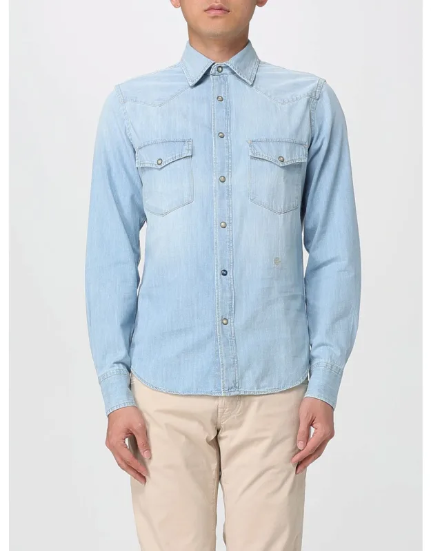 Shirt Gnawed Blue