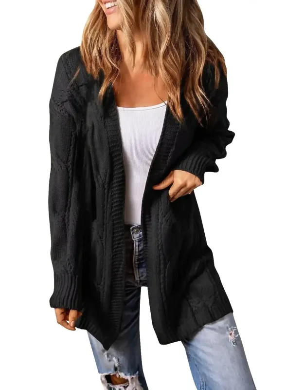 Cable Knit Cardigan