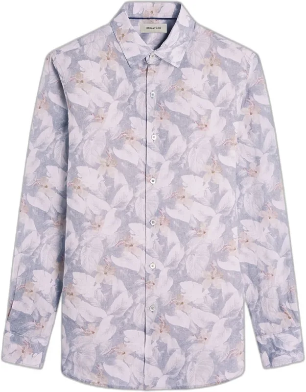 Julien Linen Floral Sport Shirt