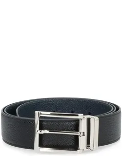 Gancini Reversible Leather Belt, 100% Calf