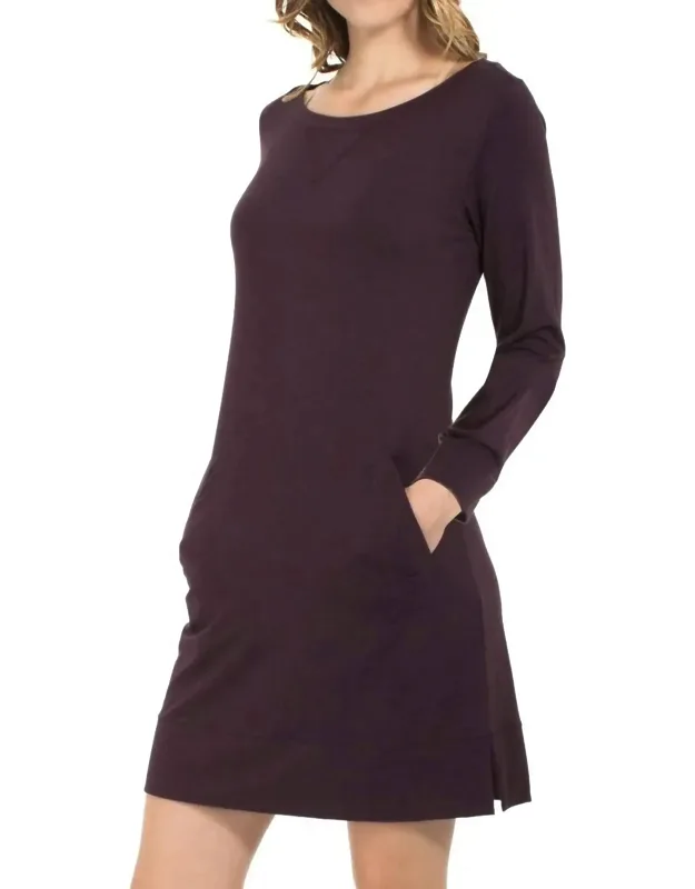 Malibu Quarter Sleeve Lounge Dress
