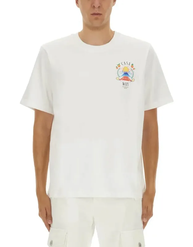 T-shirt With Print - 100% Organic Cotton