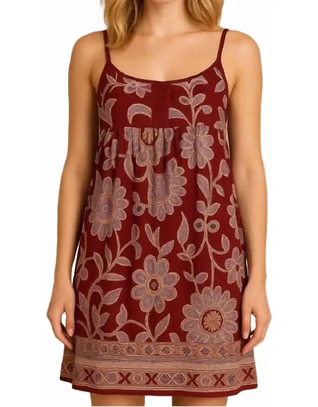 Checa Mini Dress