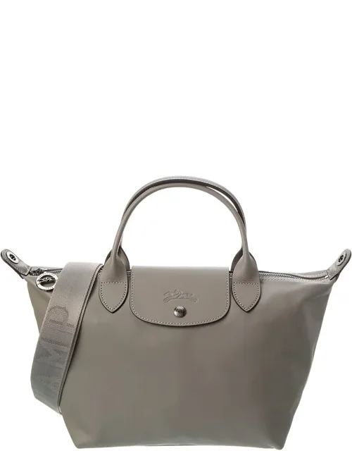 Le Pliage Xs Leather Short Handle Handbag