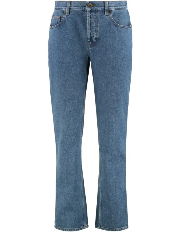 5-pocket Straight-leg Jeans