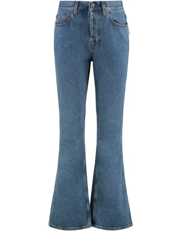 High-rise Bootcut Jeans