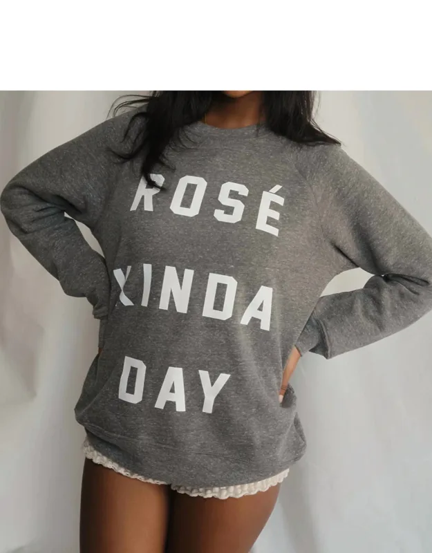 Rosé Kinda Day Pullover