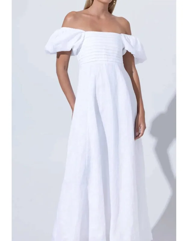 Linen Maxi Dress