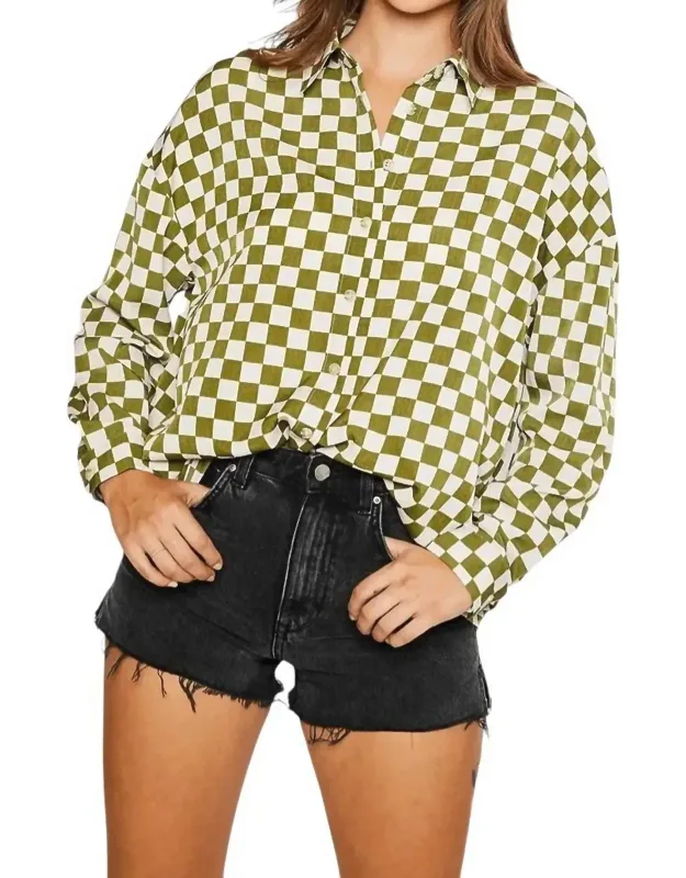 Checkered Blouse
