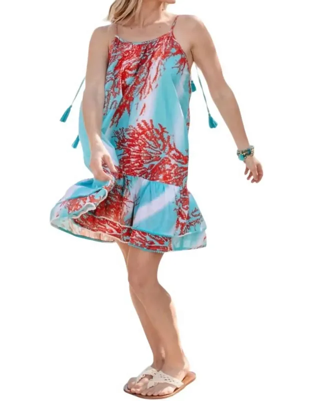 Spaghetti Strap Beach Dress