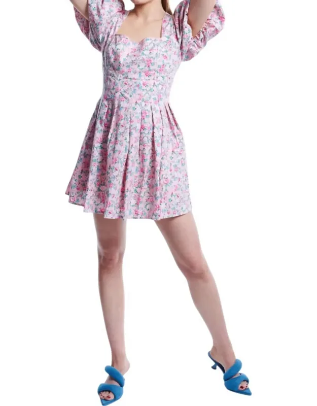 Mini Dress In Floral