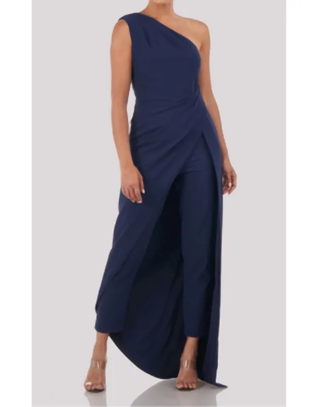 One Shoulder Jumpsuit