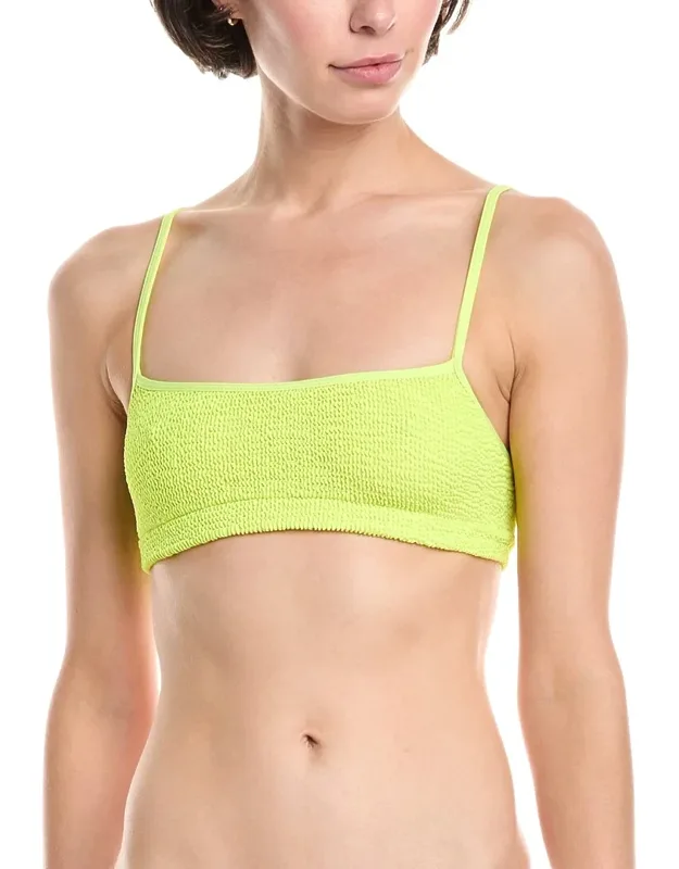 Strap Saint Crop Tankini Top